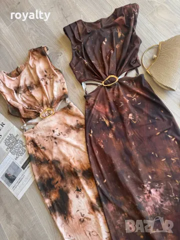 Стилна дамска рокля , снимка 2 - Рокли - 50393727
