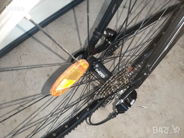 Немски алуминиев велосипед фул Shimano Deore 28", снимка 5 - Велосипеди - 33292874