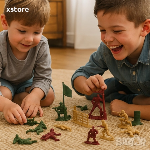 Комплект войници в раница Military Series, снимка 4 - Други - 52739472