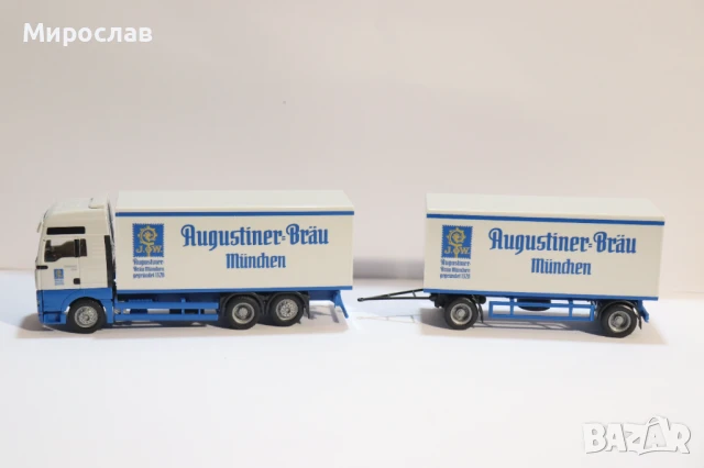 HERPA H0 1/87 MAN TGA ВЛЕКАЧ МОДЕЛ КАМИОН ТИР