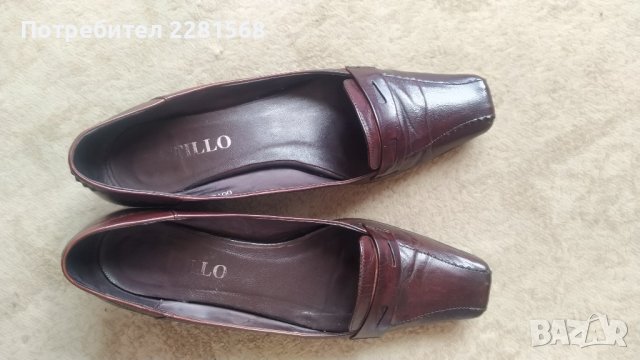 Дамски кожени обувки , снимка 2 - Дамски обувки на ток - 42947759