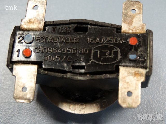 термостат биметален двоен ЕСПА 01A002, снимка 5 - Резервни части за машини - 28673027