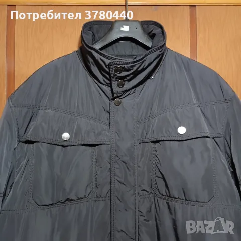 Ново черно италианско яке"NAVICARE" без качулка, снимка 5 - Якета - 49190549