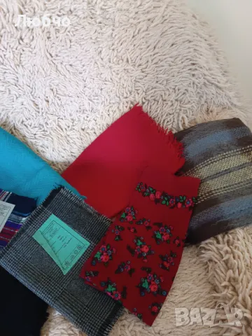 Вълнени шалове ретро, снимка 2 - Шалове - 47809226