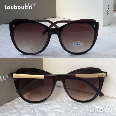 DIOR 2021 слънчеви очила тип котка UV 400 защита с лого
