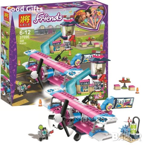 Конструктор Friends Самолет, Полет над Хартлейк, 340 части, снимка 2 - Конструктори - 42971559