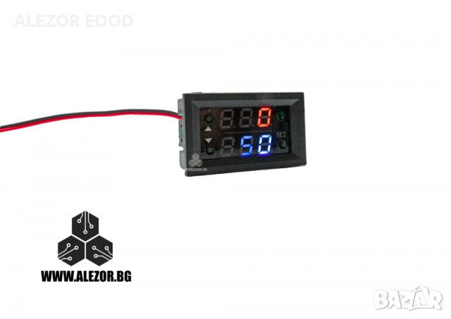 Цикличен Таймер С Реле За Време, 12 VDC, 0 - 999 S, M ,H NO C 250 VAC,   20204284, снимка 4 - Друга електроника - 30043369