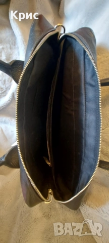 John Richmond оригинална мъжка чанта от естествена кожа, снимка 4 - Чанти - 52805295