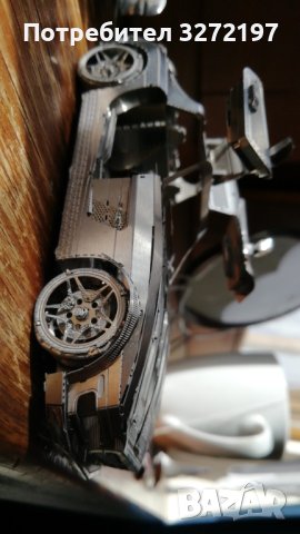 3D метален пъзел Спортна кола - Butterfly Wing -Направи си сам, снимка 13 - Пъзели - 40799163