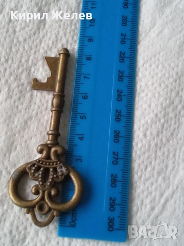 Стар рядък ключ за врата 51912, снимка 5 - Антикварни и старинни предмети - 53217501