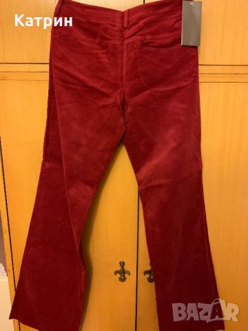 Бежови и червени джинси, снимка 8 - Панталони - 26694374
