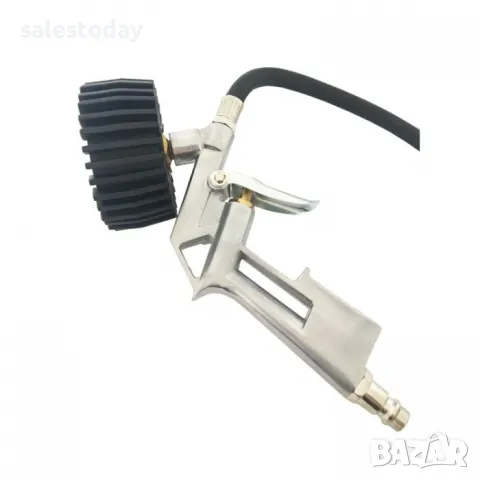 Манометър за гуми, Пневматичен манометър за помпане, 0-12 Bar, метал, снимка 2 - Аксесоари и консумативи - 49824909