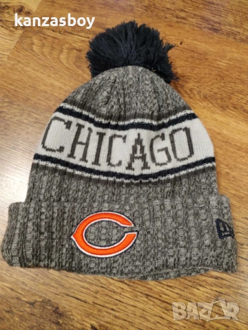 new era chicago bears nfl - фенска зимна шапка КАТО НОВА, снимка 3 - Шапки - 53077434