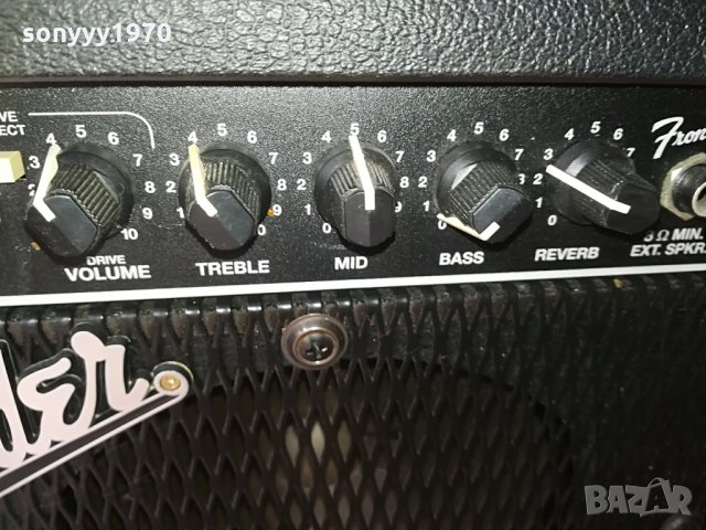 fender frontman reverb amplifier-внос germany-34х30х18см, снимка 8 - Ресийвъри, усилватели, смесителни пултове - 28337554