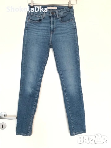 Дънки Levi’s 721 high rise skinny размер 25, снимка 4 - Дънки - 53152094