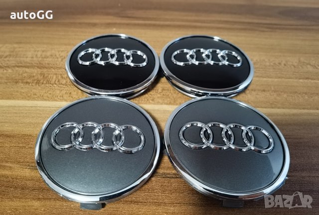 Капачки за джанти Ауди/Audi 61мм А3 А4 А5 А6 А7, снимка 3 - Аксесоари и консумативи - 32237649
