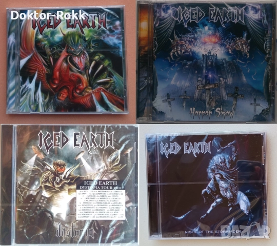 Iced Earth – оригинални дискове