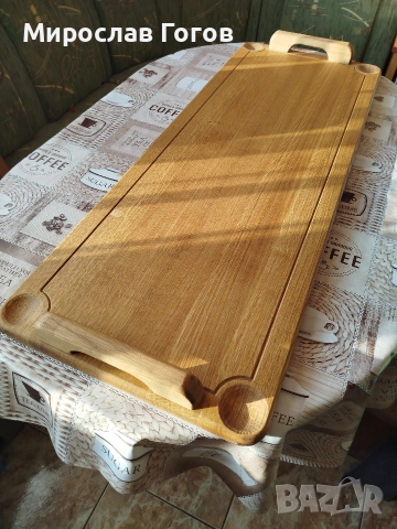 Голяма Дъбова Дъска за Мезе