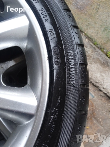 Джанти с гуми 195/45/16 OPEL 5x110, снимка 5 - Гуми и джанти - 52468980