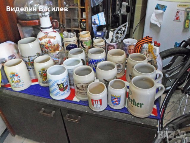 Колекция от немски халби за бира, снимка 12 - Колекции - 36687681