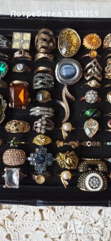 Дамски пръстени , снимка 15 - Пръстени - 40267530