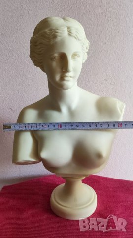 Ръчно изработен бюст на Венера Милоска - Афродита. , снимка 10 - Антикварни и старинни предмети - 37550384