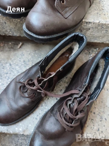 Стари ретро кожени обувки България , снимка 3 - Други - 51368900