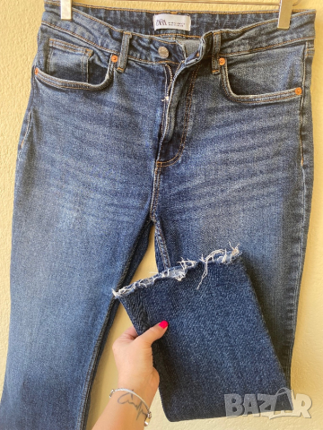 Дамски дънки ZARA 2024 - EUR 40, снимка 9 - Дънки - 44897115