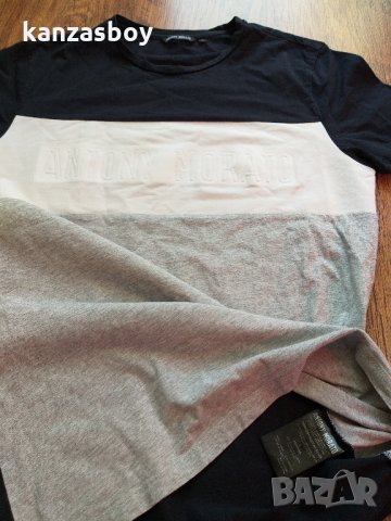 antony morato - страхотна мъжка тениска КАТО НОВА, снимка 7 - Тениски - 33366888