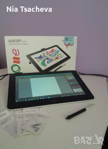 Графичен таблет Wacom One Creative Pen Display, снимка 1 - Таблети - 44026676