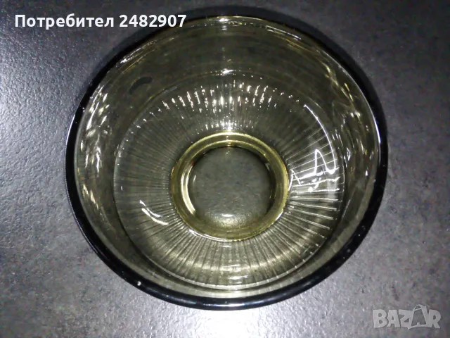 Малка стъклена купа - ретро , снимка 3 - Други - 47336323