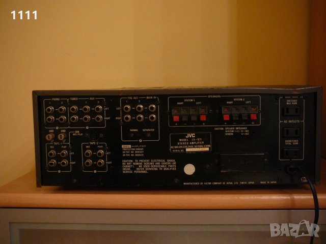 JVC JA-S71, снимка 8 - Ресийвъри, усилватели, смесителни пултове - 35343551