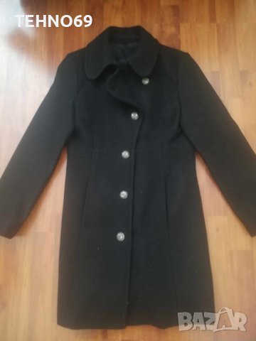 Дамско палто черно, снимка 1