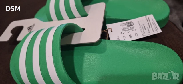 нови джапанки Adidas ADILETTE AQUA  42/43/44  -  чехли - сини/зелени/сиви, снимка 4 - Джапанки - 51041714