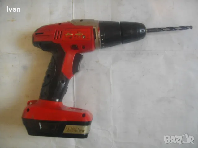 14,4V Li-ion B1 НЕМСКИ ЛИТИЕВ ВИНТОВЕРТ 14,4 ВОЛТА С 1 БАТЕРИЯ БЕЗ ЗАРЯДНО, снимка 11 - Винтоверти - 49750203