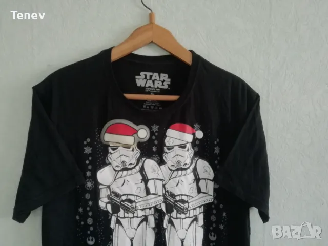 Christmas Star Wars Vader's Little Helpers оригинална мъжка тениска Междузвездни Войни XL , снимка 4 - Тениски - 50162984