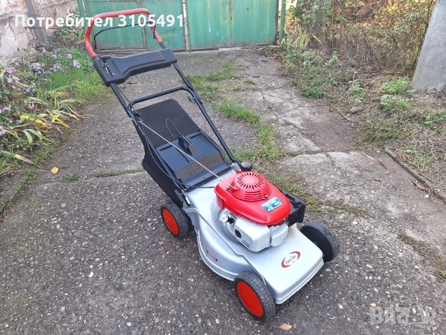 Косачка Honda 4.5к.с. без самоход мулчираща с кош, снимка 3 - Градинска техника - 52160625