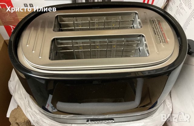 Тостер DeLonghi 550 W Черен, снимка 9 - Тостери - 40153639