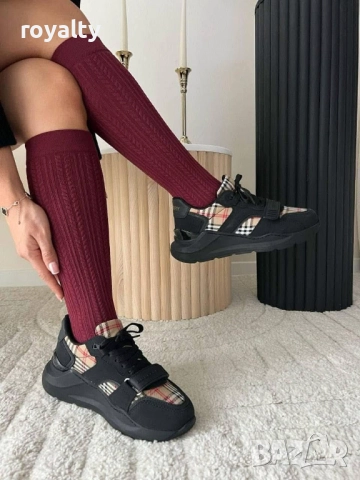 Burberry Черни Дамски Маратонки 