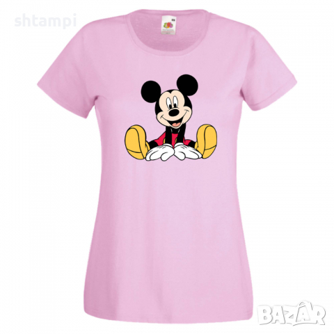 Дамска тениска Mickey Mouse 11 Мини Маус,Микки Маус.Подарък,Изненада,, снимка 1 - Тениски - 36528647