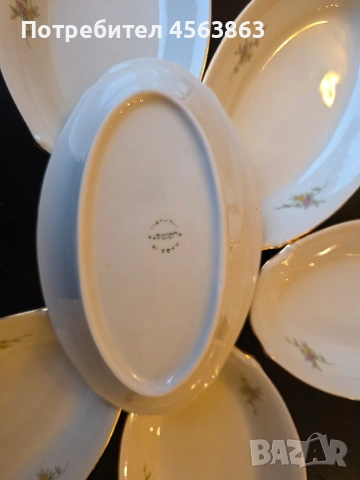 Порцеланови елипси , снимка 2 - Чинии - 52594161