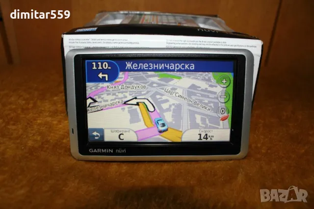 Навигация Garmin Nuvi 1350 карти на България и Европа за 2025, снимка 3 - Garmin - 49475021