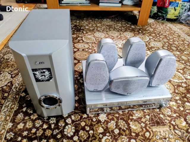 LG домашно кино DVD/VCR, Dolby Digital 5.1