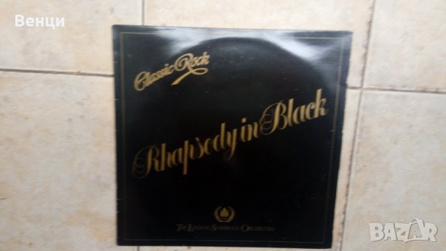 Грамофонна плоча RHAPSODY IN BLACK-Clasic Rock  LP., снимка 5 - Грамофонни плочи - 32536439