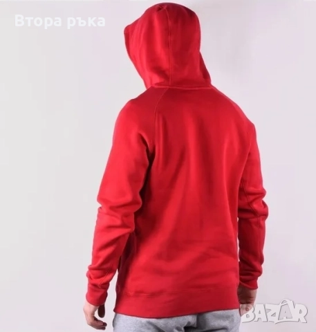 Nike air jordan fleece горнище мъжка оригинален , снимка 7 - Спортни дрехи, екипи - 52695870