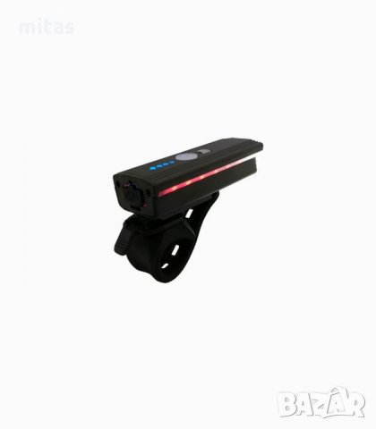 LED светлина за велосипед с електронен звънец и светлинен сензор HJ062, снимка 5 - Аксесоари за велосипеди - 28253859