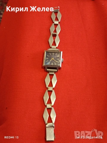 Стар механичен часовник ЗАРЯ СССР рядък за КОЛЕКЦИЯ 51043, снимка 4 - Антикварни и старинни предмети - 53495211