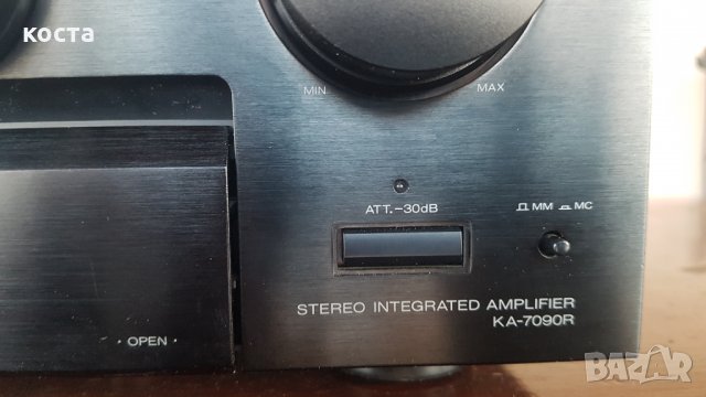 Kenwood KA-7090R, снимка 10 - Ресийвъри, усилватели, смесителни пултове - 32623015