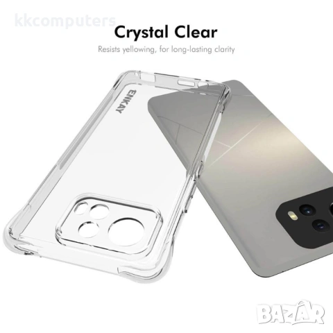 Защитен Калъф ENKAY HAT PRINCE за Asus Zenfone 12 Ultra 5G - TPU, 4-ъглова защита, Вкл. Протектор - , снимка 4 - Калъфи, кейсове - 53431275