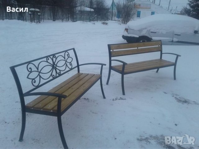маси , пейки  и столове от ковано желязо, снимка 9 - Други - 36858297